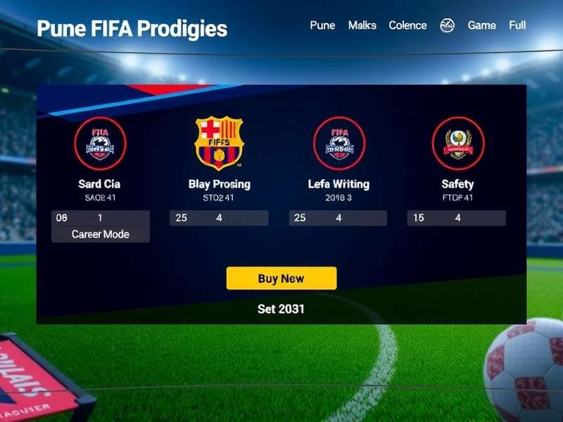 Pune FIFA Prodigies Game Screenshot